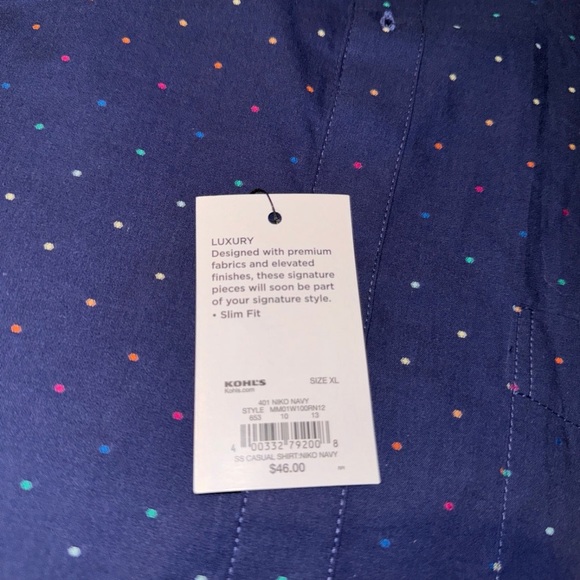 NWT Marc Anthony button up - Picture 4 of 5